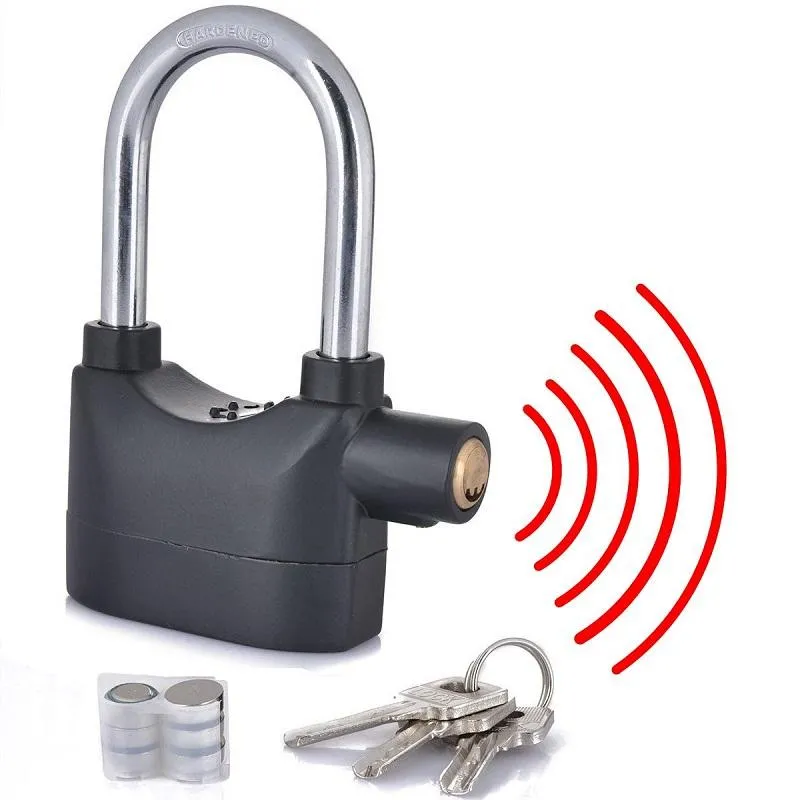 Alarm security lock