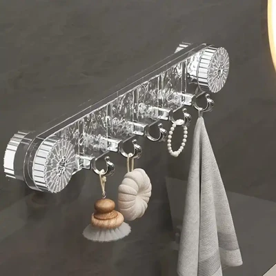 5 hooks Roting Suction Cup